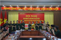 Quân khu giao nhiệm vụ cho đơn vị và đội tuyển tham gia Liên hoan hát ru, hát dân ca phụ nữ toàn quân năm 2024